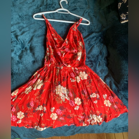 Red floral O’Neill dress - Picture 1 of 4